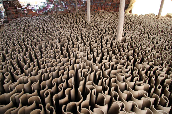 Unfired Roofing Tiles